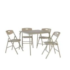 5pc Folding Table And Chair Set - Room & Joy -Room & Joy GUEST d61bc3b1 56f8 48a8 9211 57a3e5fc1e02
