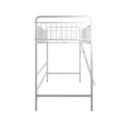 Twin Kaila Metal Loft Bed White - Room & Joy -Room & Joy GUEST d834d7fa f353 4680 a2de 56d688a055e7