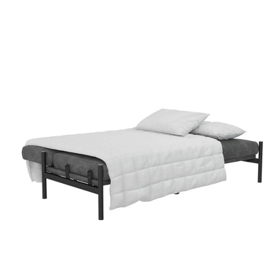 Ash Futon Distressed Faux Leather - Room & Joy 14 Ash Futon Distressed Faux Leather - Room & Joy - Image 12