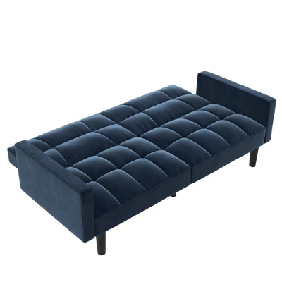 Holly Convertible Sofa Sleeper Futon With Arms - Room & Joy 10 Holly Convertible Sofa Sleeper Futon With Arms - Room & Joy - Image 8