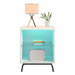 Hannaford End Table White - Room & Joy -Room & Joy GUEST ddeb6764 dcb5 4c14 b9e9 e5797d870e68