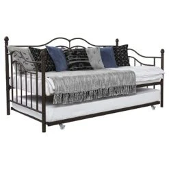 Traci Metal Daybed And Trundle - Room & Joy