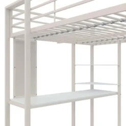 Full Adele Loft Bed Off White - Room & Joy 13 Full Adele Loft Bed Off White - Room & Joy -Room & Joy GUEST e45f73bf e6c1 4ca5 b6f1 249257bdb658