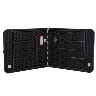 30" Fold-In-Half Blow Molded Folding Table - Room & Joy 6 30" Fold-In-Half Blow Molded Folding Table - Room & Joy - Image 4