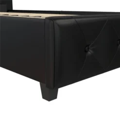 Dalia Tufted Faux Leather Bed - Room & Joy -Room & Joy GUEST e7392448 f30a 4b8d bb23 77e4e8e9a20f