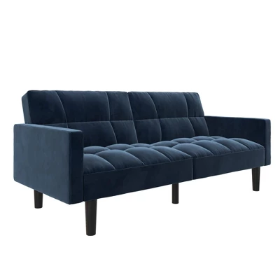 Holly Convertible Sofa Sleeper Futon With Arms - Room & Joy 9 Holly Convertible Sofa Sleeper Futon With Arms - Room & Joy - Image 7