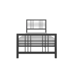 Bellatrix Metal Bed Black - Room & Joy -Room & Joy GUEST e885eb9e 3f93 46db b5d1 24bd96f734d1