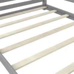 Full Over Full Alaina Floor Wood Bunk Bed - Room & Joy -Room & Joy GUEST e9e8ac8d 25e6 44e3 bdf5 f9c16ecd340d