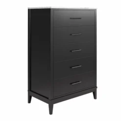 Morganfield Tall 5 Drawer Marble Top Dresser - Room & Joy -Room & Joy GUEST ea41acbd 8c72 4886 a5d7 ba36a3befdc8