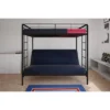 Twin Over Futon Leonora Metal Bunk Bed - Room & Joy -Room & Joy GUEST eb0f7d76 3b64 4a8c 9e24 6c0b1fb8c593