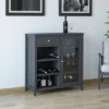 Cardensa Bar Cabinet Black - Room & Joy -Room & Joy GUEST ec0221f8 8592 42b0 81c9 9350260920a1