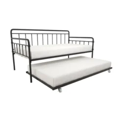 Twin Waldorf Metal Daybed/Trundle - Room & Joy -Room & Joy GUEST ec8ae85b a688 4e7b a4ef c922f0feee68