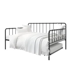 Full Avery Metal Daybed And Twin Trundle - Room & Joy -Room & Joy GUEST ed697366 b306 4374 ab24 c8b4fdd0a041