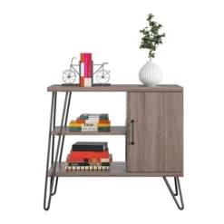 Panama 3 Shelf Bookcase - Room & Joy -Room & Joy GUEST eda398d0 e93c 4576 a909 60d95d13aab2