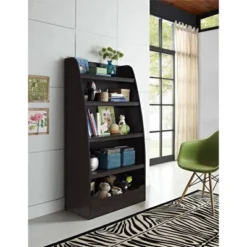 Room & Joy 10 Kids' Dixie 4 Shelf Bookcase Espresso - Room & Joy