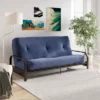 Full 8" Jayce Thermobonded High Density Polyester Fill Futon Mattress Blue - Room & Joy 2 Full 8" Jayce Thermobonded High Density Polyester Fill Futon Mattress Blue - Room & Joy -Room & Joy GUEST f428597a 77f3 458c 8ca2 b01224e39bbf