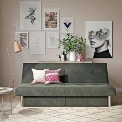 Saddie Futon With Storage Drawers Gray - Room & Joy -Room & Joy GUEST f5feee79 2b55 4ef7 8937 7c1bde7b1d06