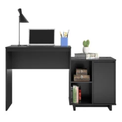 Pikeston Computer Desk And Cabinet Combo - Room & Joy -Room & Joy GUEST f6f38852 2e52 4669 b18f 4bb029fa5987