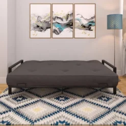 Max Metal Futon Frame Black - Room & Joy -Room & Joy GUEST f74ca9a4 7d84 411b 9577 3498a85f458c