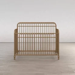 Room & Joy Luna 3-in-1 Convertible Metal Crib JMPA Certified - Gold -Room & Joy GUEST f970a29b 4601 48ab 9093 27623d8e3009
