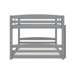 Full Over Full Alaina Floor Wood Bunk Bed - Room & Joy -Room & Joy GUEST f9c9e174 37cc 4f36 b683 b944fc79a883