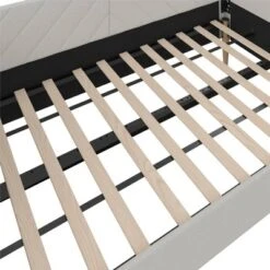 Valerian Upholstered Daybed Gray Linen - Room & Joy -Room & Joy GUEST fb04240c ae67 4e3f 9233 fac9c1803c7c