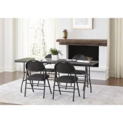 30" Fold-In-Half Blow Molded Folding Table - Room & Joy 19 30" Fold-In-Half Blow Molded Folding Table - Room & Joy -Room & Joy GUEST fbe0dd37 837c 42ac bd41 1763c5da0850