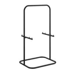 5pc Multi-Purpose Folding TV Tray Set Vinyl Top Black - Room & Joy -Room & Joy GUEST fc82ceee 0f1e 48a0 a26d 5cdb9aa2971e