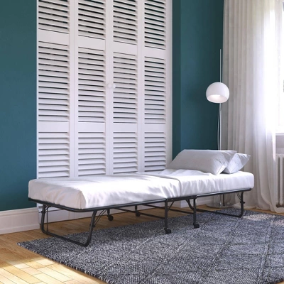 Twin 5" Mattress With Folding Metal Guest Bed - Room & Joy 11 Twin 5" Mattress With Folding Metal Guest Bed - Room & Joy - Image 9