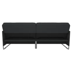 Prescott Convertible Futon Gray Linen - Room & Joy -Room & Joy GUEST ff672704 34e2 4077 ba74 9dca5fbc5149